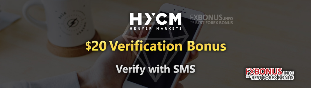 hycm-$20-mobile-number-sms-verification-bonus-promotion-banner