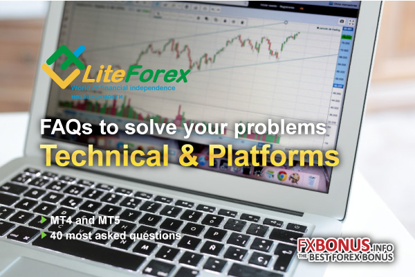 LiteForex MT4 & MT5 - Technical & Platform Questions and Answers