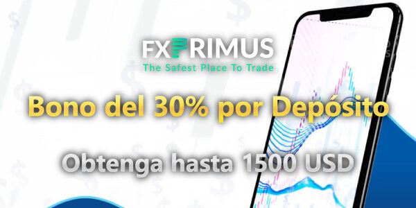 Bono del 30% por Depósito en FXPrimus