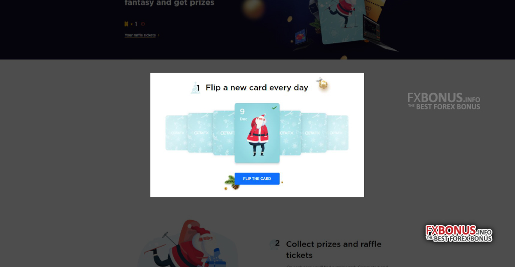 octafx-lucky-lottery-raffle-christmas-flip-a-card