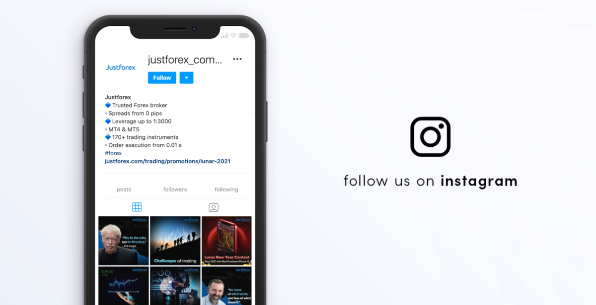 justforex new official Instagram