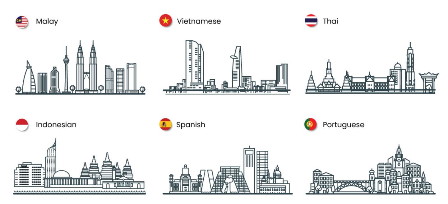 Now M4Markets speaks Malay, Vietnamese, Thai, Indonesian, Spanish and Portuguese