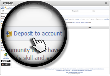 (Optional) Deposit funds in your MQL5 account if you want to buy any paid product