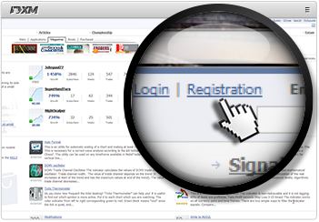 Visit MQL5.com, to register a community account