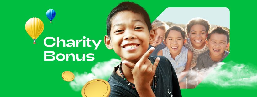 300% Deposit Bonus - FBS launches the Charity Bonus promo