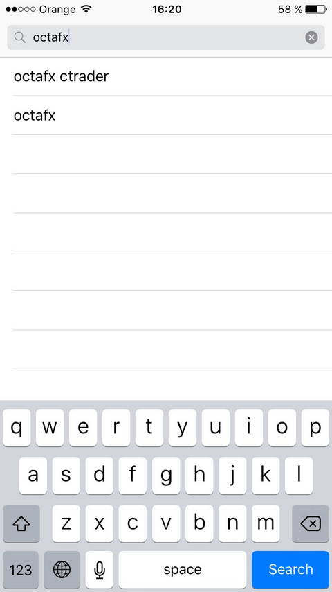 octafx ctrader iphone ipad mobile app Search for cTrader