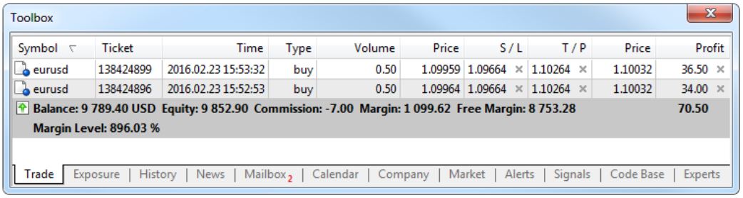 Hedging System (Gross)