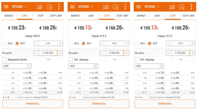 how to place pending orders