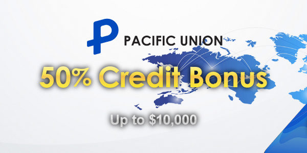 Pacific Union 50% Credit Bonus