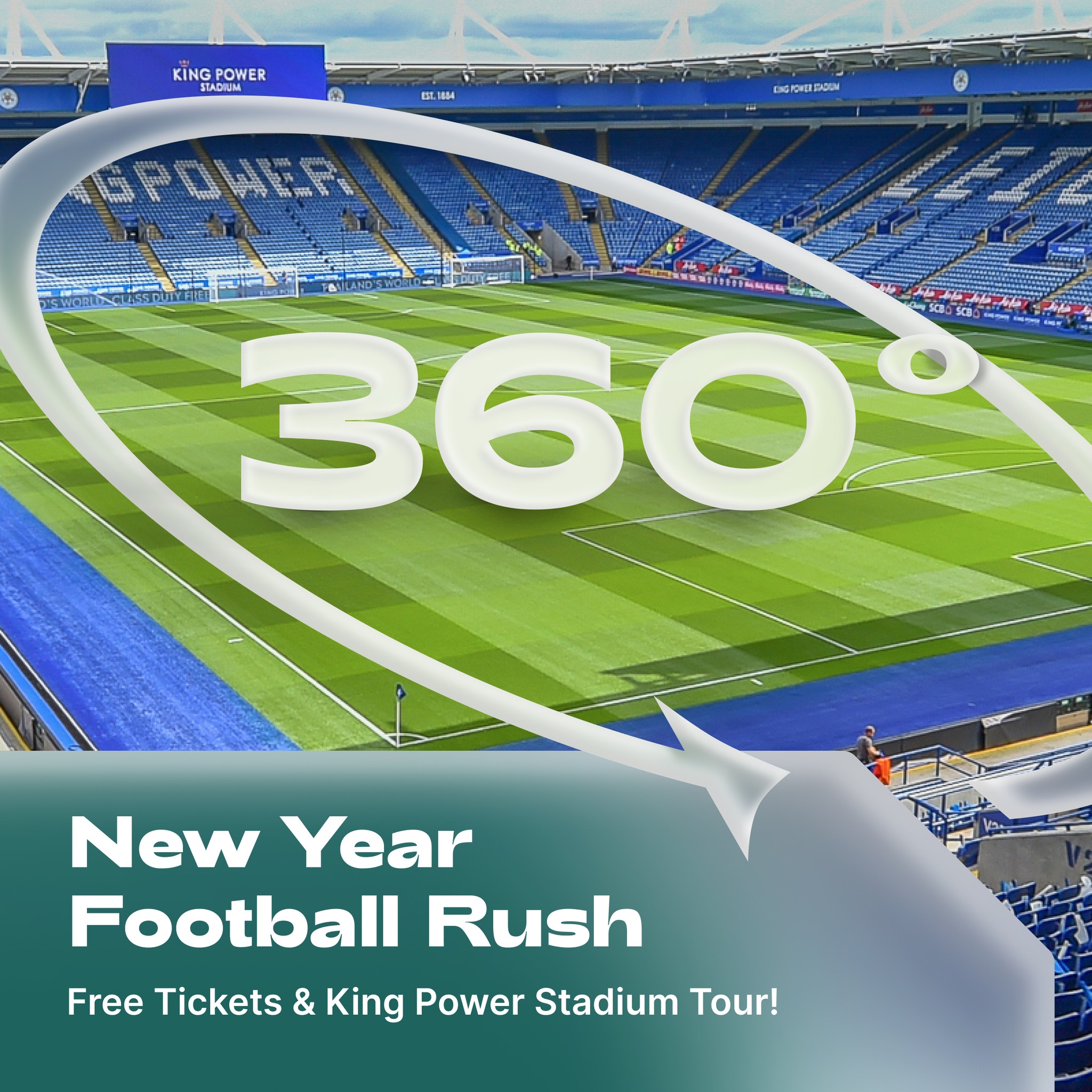 Details of FBS New Year Football Rush - Win tickets for the LCFC vs. Brighton