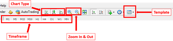 You can zoom in and out. The time frame can be selected from 1 minute to 1 month.