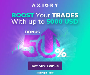 Axiory Boost Your Trades with up to 5000USD