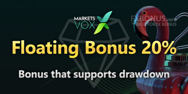 MarketsVox 20% Floating Bonus