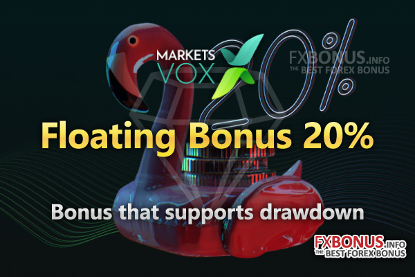 MarketsVox 20% Floating Bonus