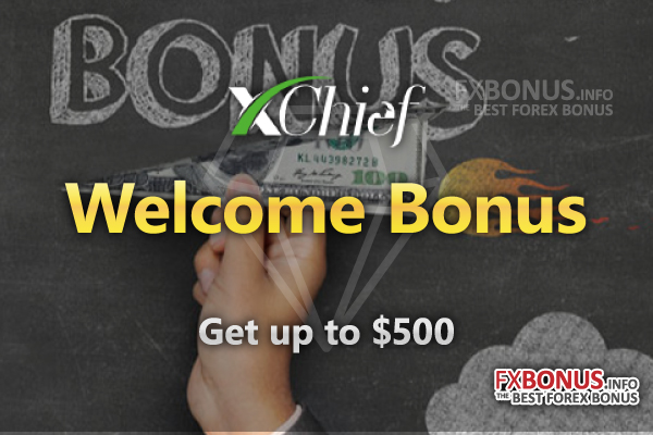 xChief $500 Welcome Bonus