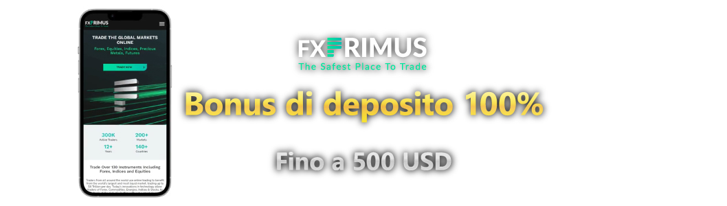 FXPrimus Bonus Deposito 100%