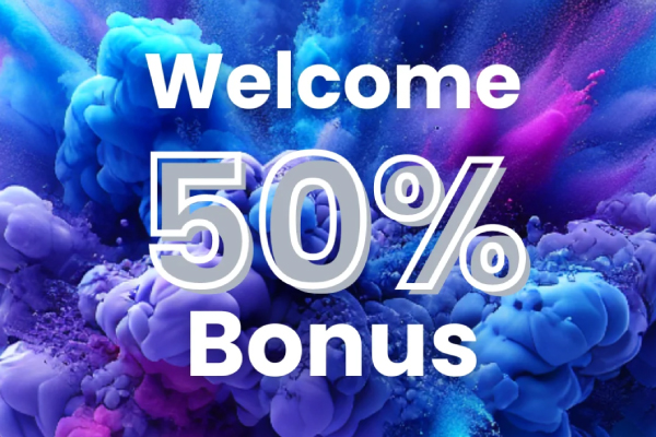 banner del bonus del 50% su deposito myfxmarkets