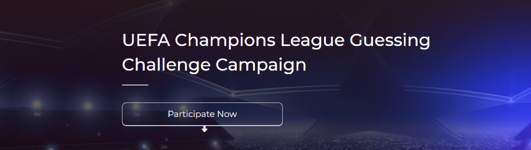 WeTrade UEFA Champions League Guessing Challenge Campaign